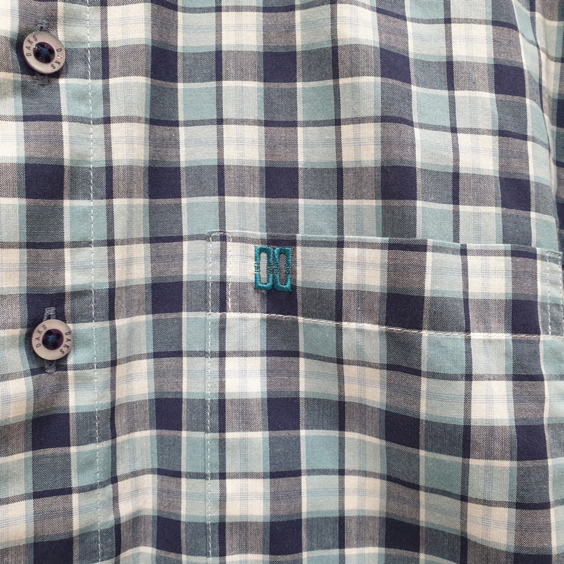 닥스 DAKS 남성 체크 남방 셔츠 95 상품이미지3