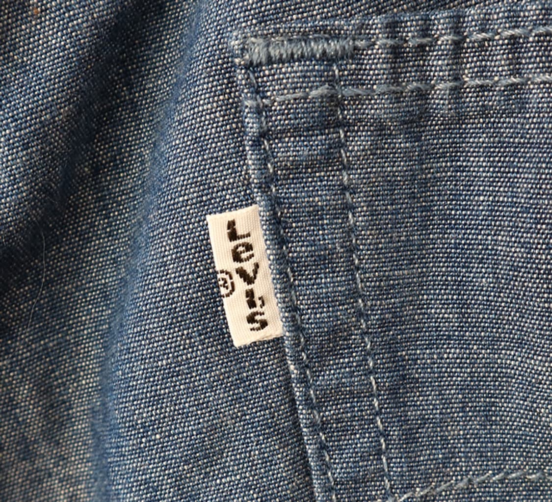 levis 리바이스 511 샴브레이 반마지 데님  33-34 상품이미지4