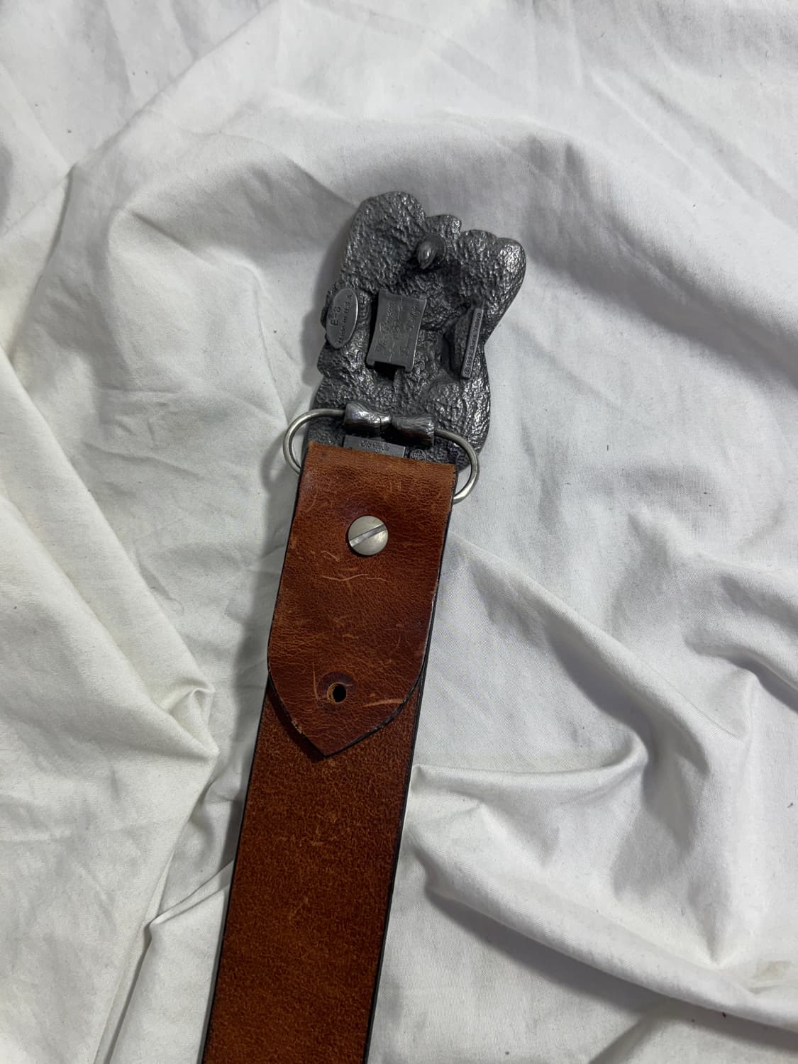 90s usa boris vallejo 드래곤 버클 레더 벨트 판타지 상품이미지7