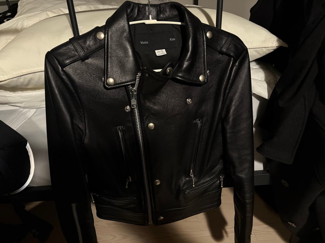 마뗑킴 양가죽 레더자켓 상품이미지3