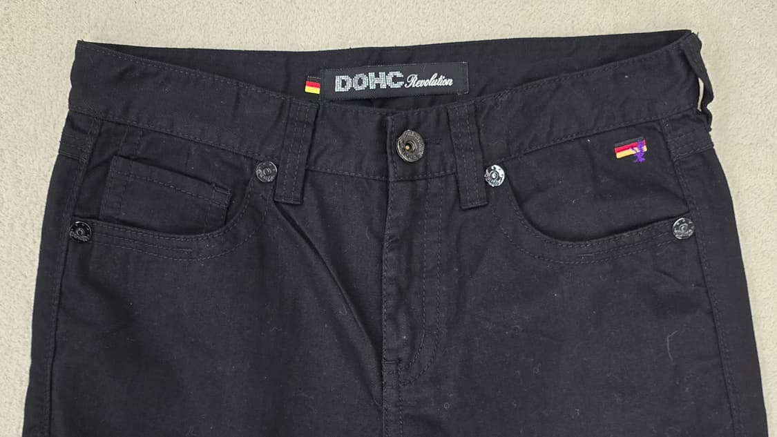 DOHC  남자 블랙 면바지.  싸이즈32 상품이미지2