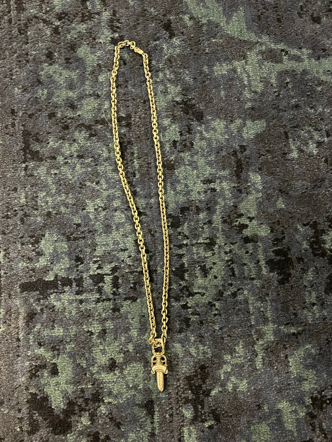 크롬하츠 페이퍼체인 24인치 + 대거펜던트 센텀크롬하츠 구매 상품이미지1