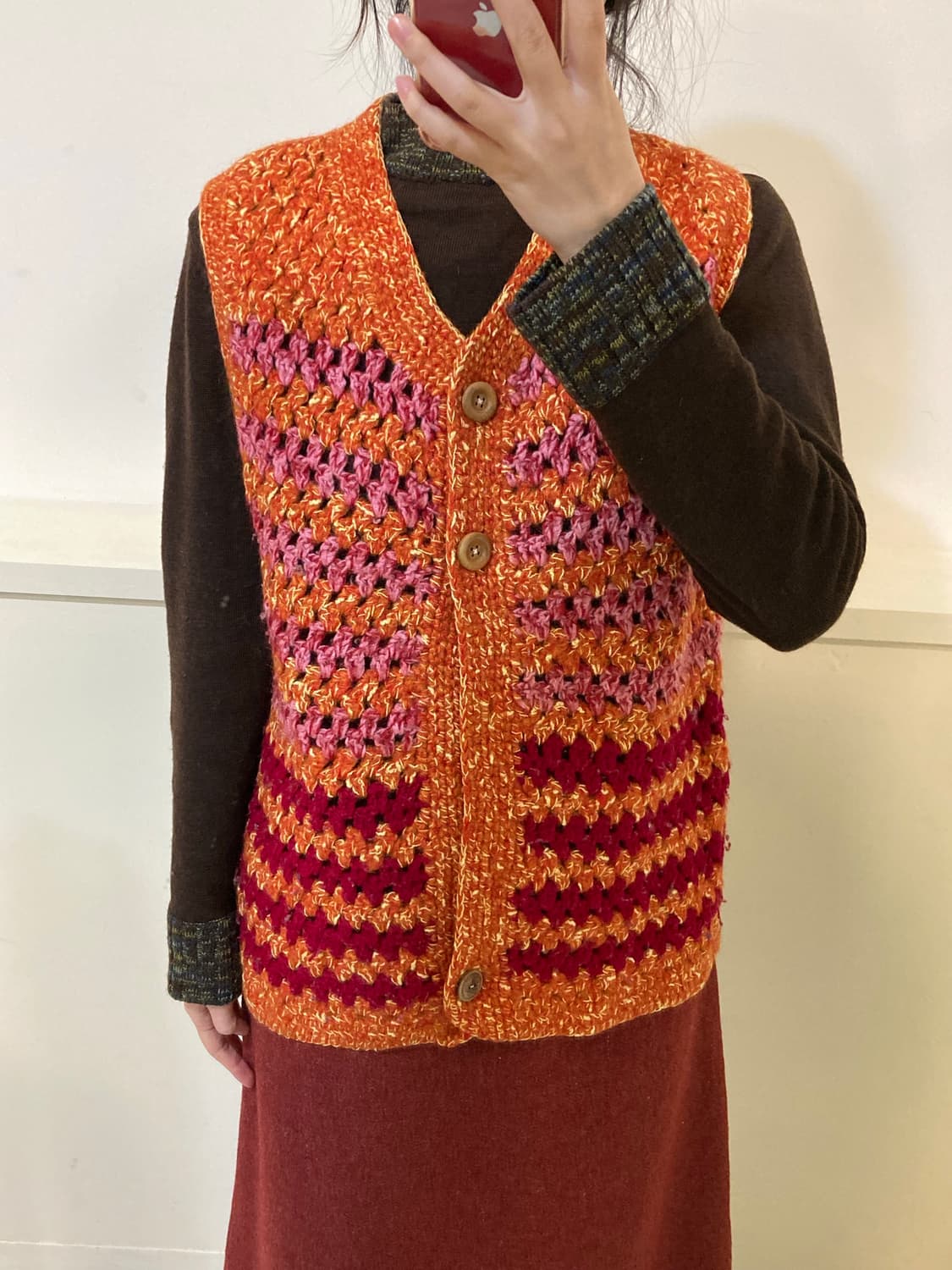 HANDMADE 컬러풀 조끼 상품이미지8