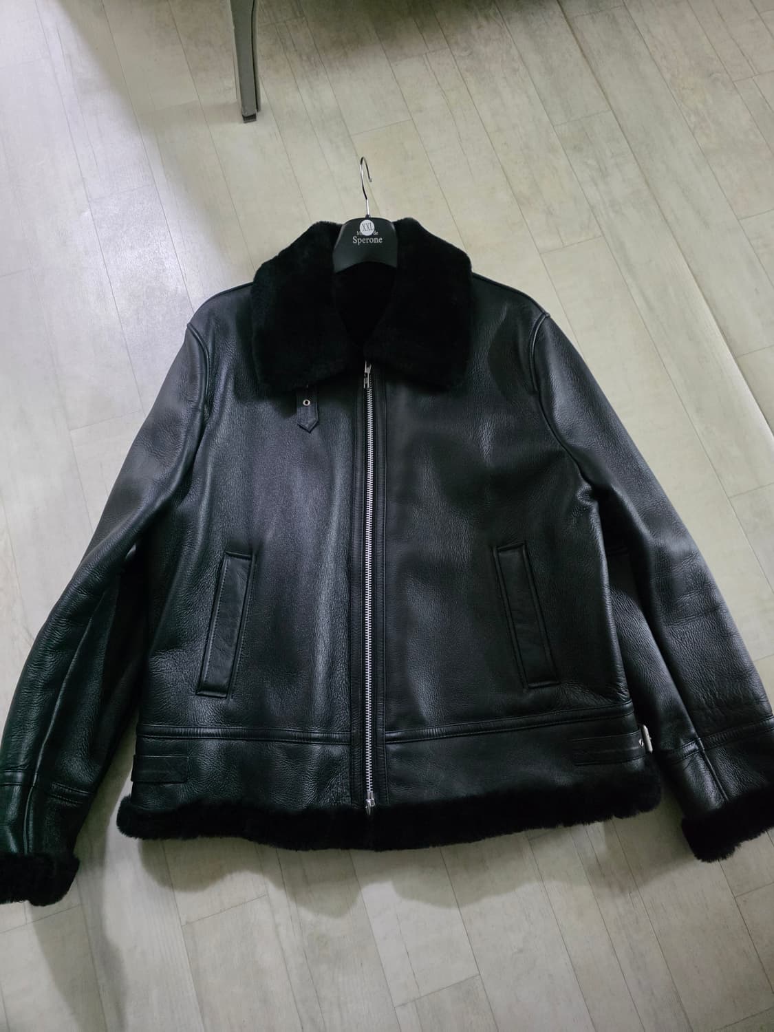 스페로네 b-3 램스킨 리얼 무스탕 2xl 상품이미지1