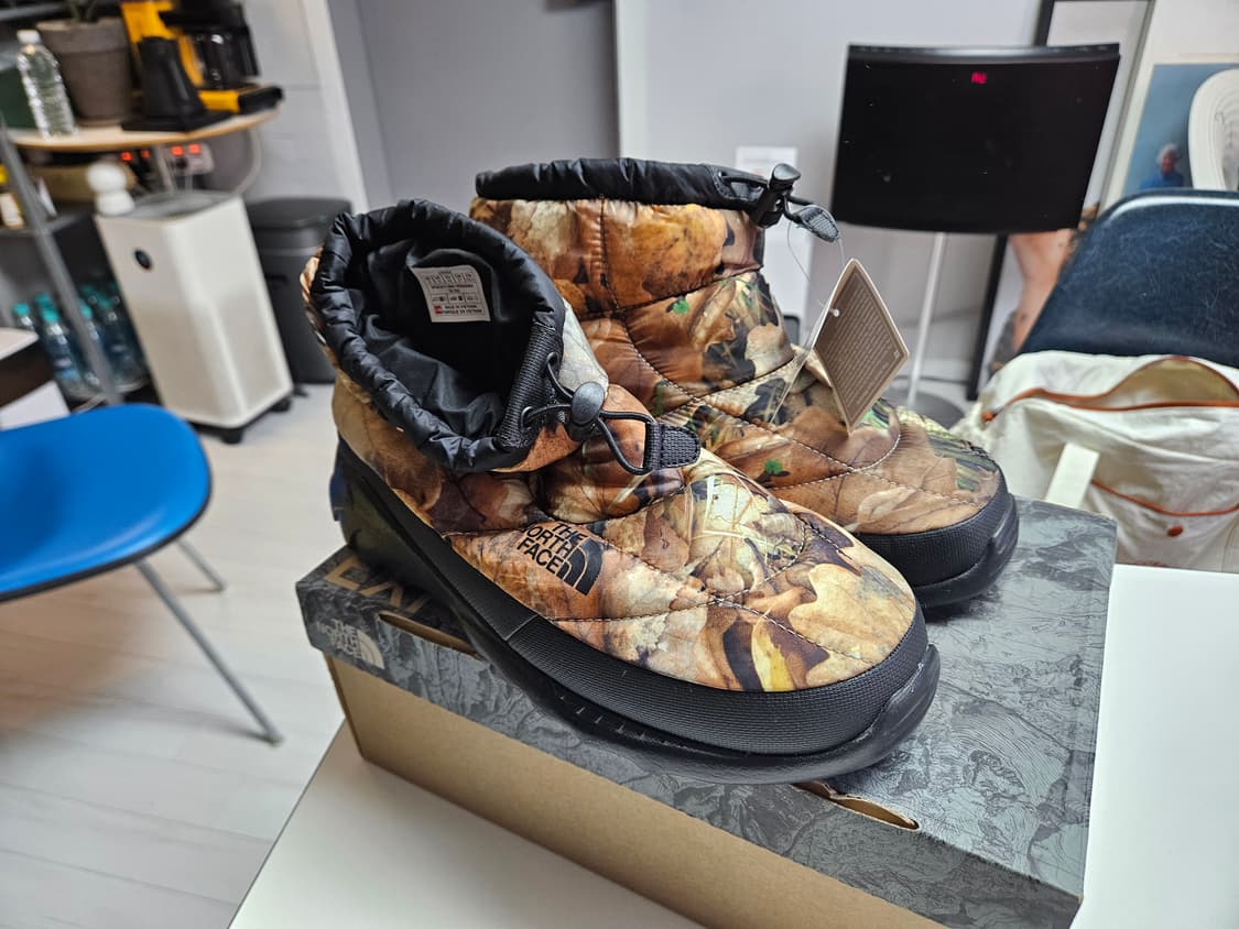 슈프림 x 노스페이스 리얼트리  눕시 부티 패딩부츠 270 상품이미지2