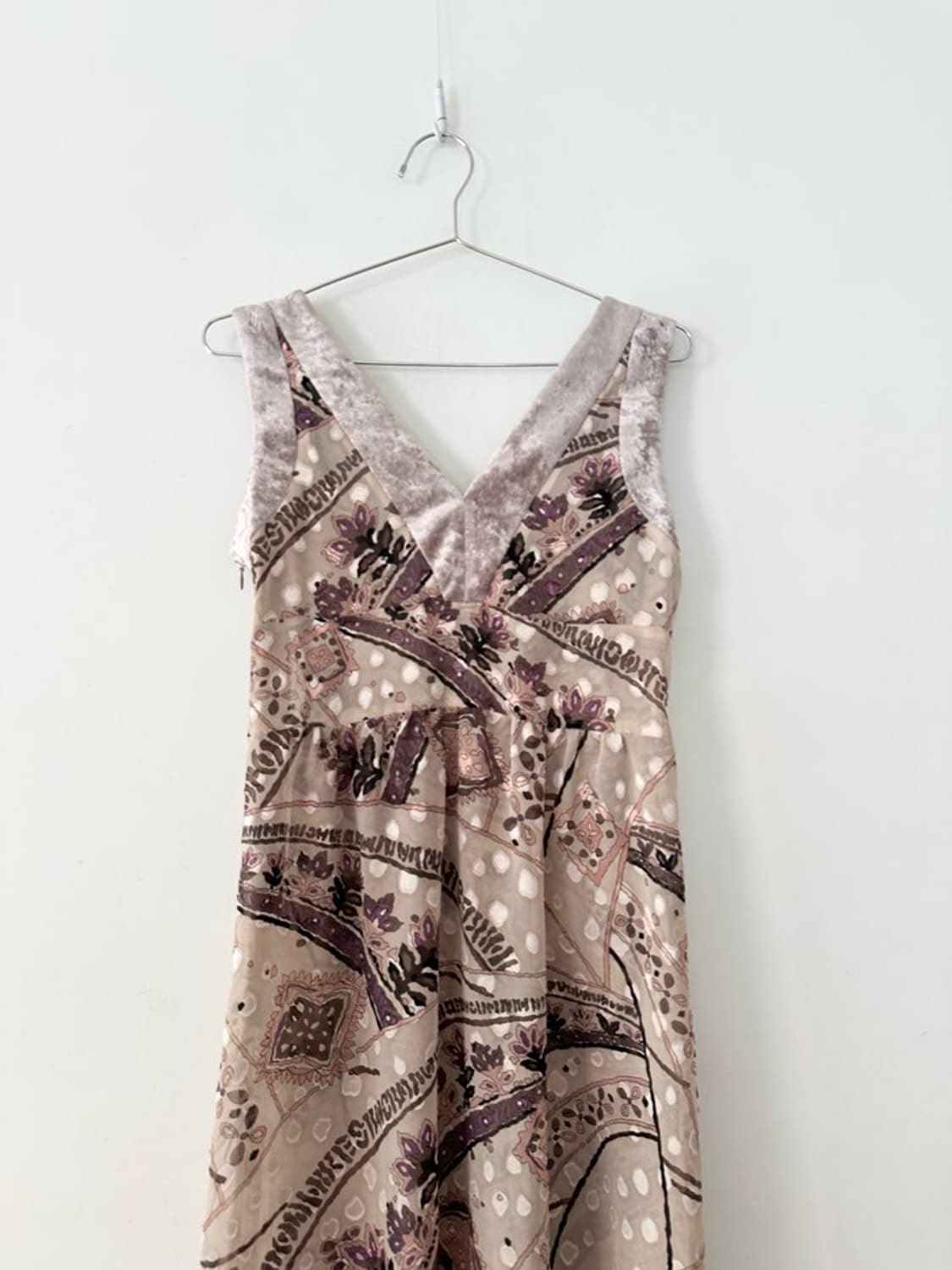 Velvet 2 layer strap blouse & ops 상품이미지2
