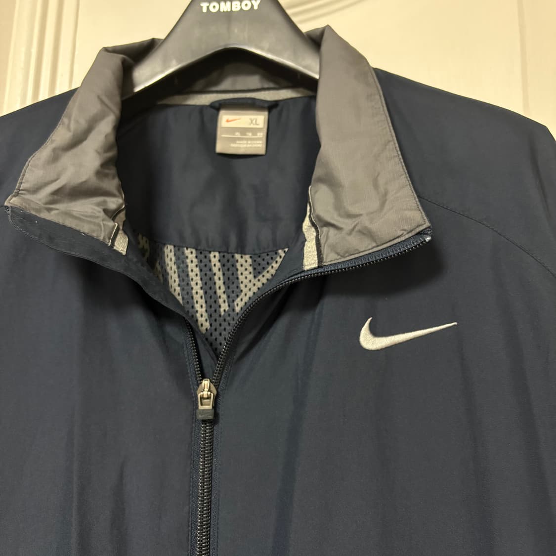 나이키 올드스쿨 배색 바람막이(네이비 105) 상품이미지5