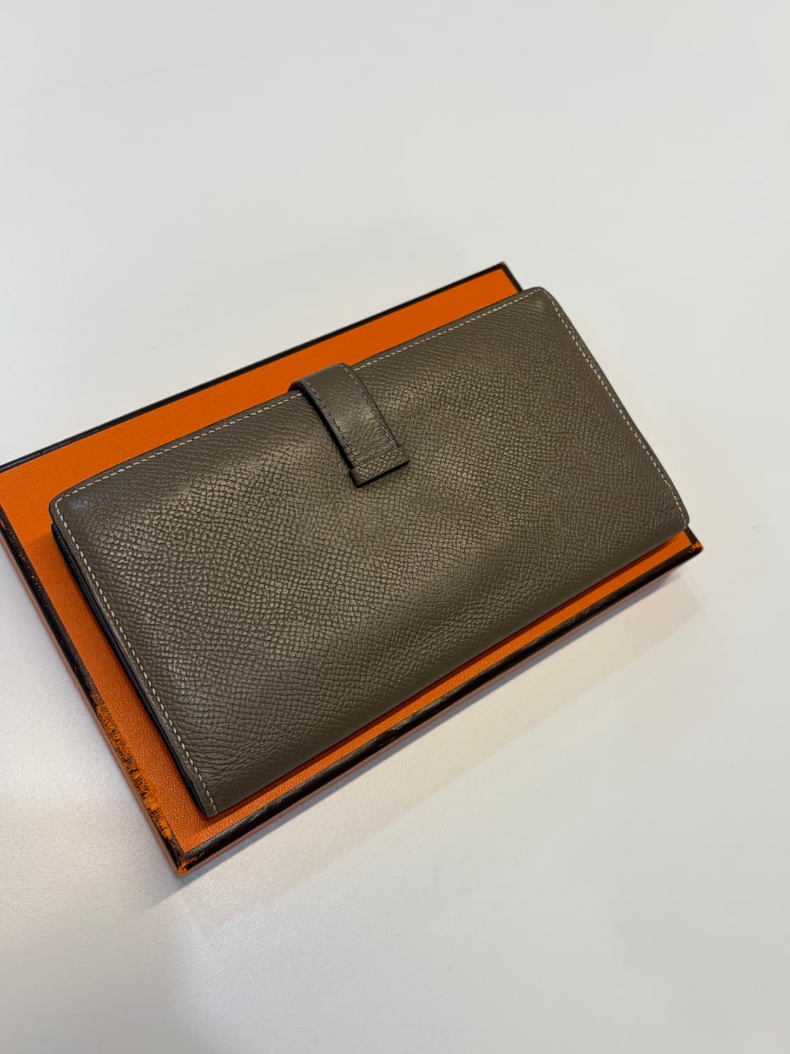 에르메스 베안 장지갑 에토프 금장 상품이미지4