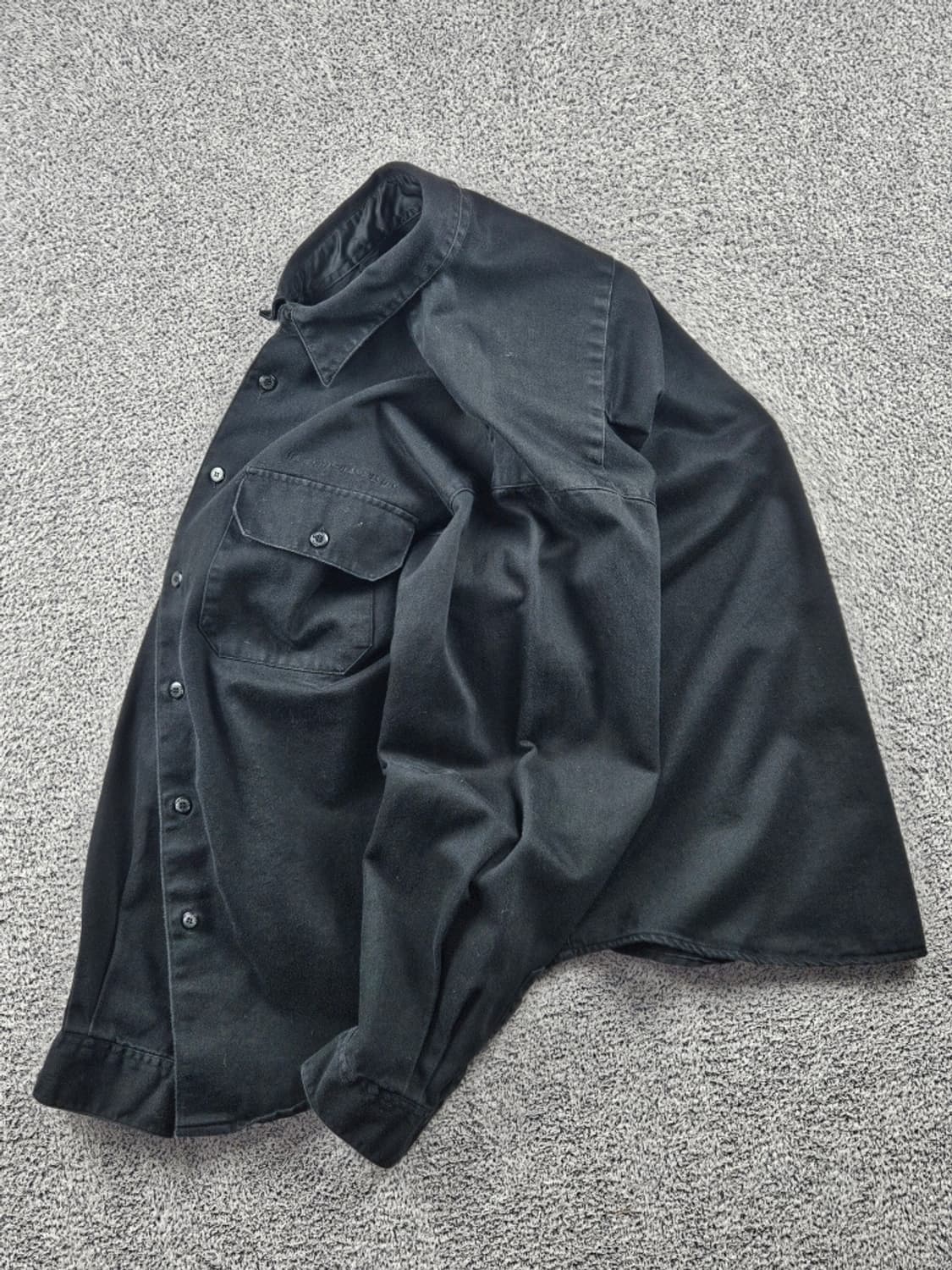 할리 데이비슨 포켓 베이직 코튼 바이커 셔츠 ( L ) / 10716 상품이미지3