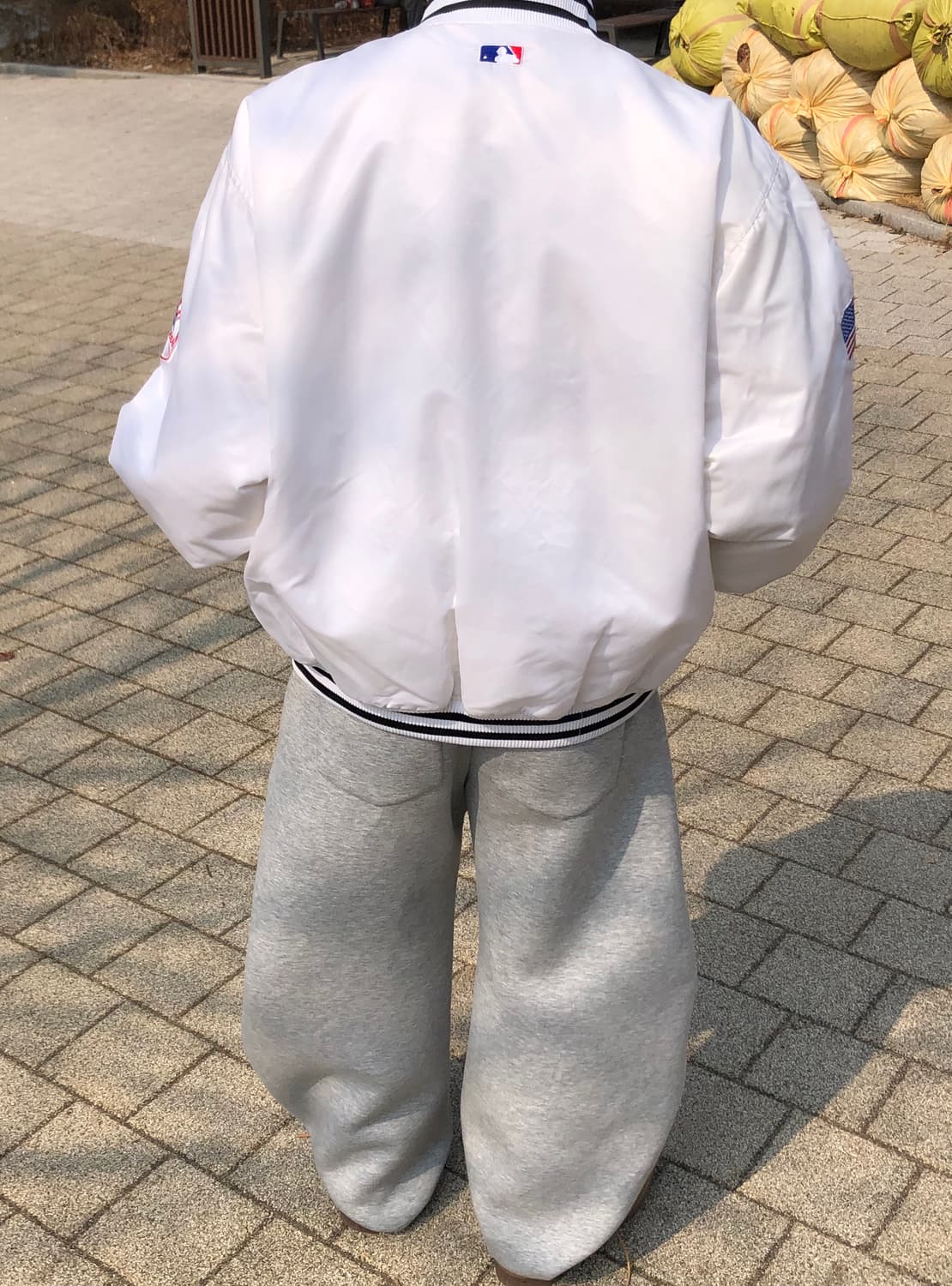 Majestic'NewYork Yankees Varsity Jacket 상품이미지5