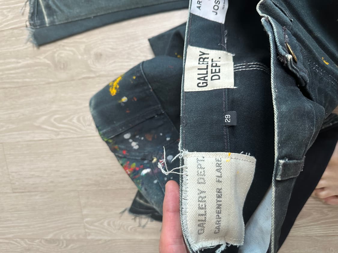 갤러리 디파트먼트 La Flare 팬츠 블랙 29sz 상품이미지3