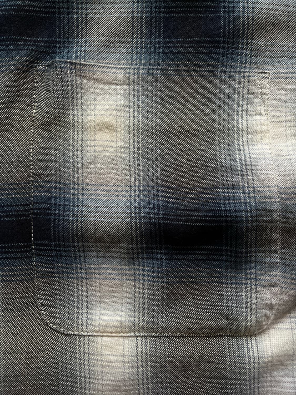 BOWWOW COTTON RAYON BLUE PLAIDS SHIRTS 상품이미지5