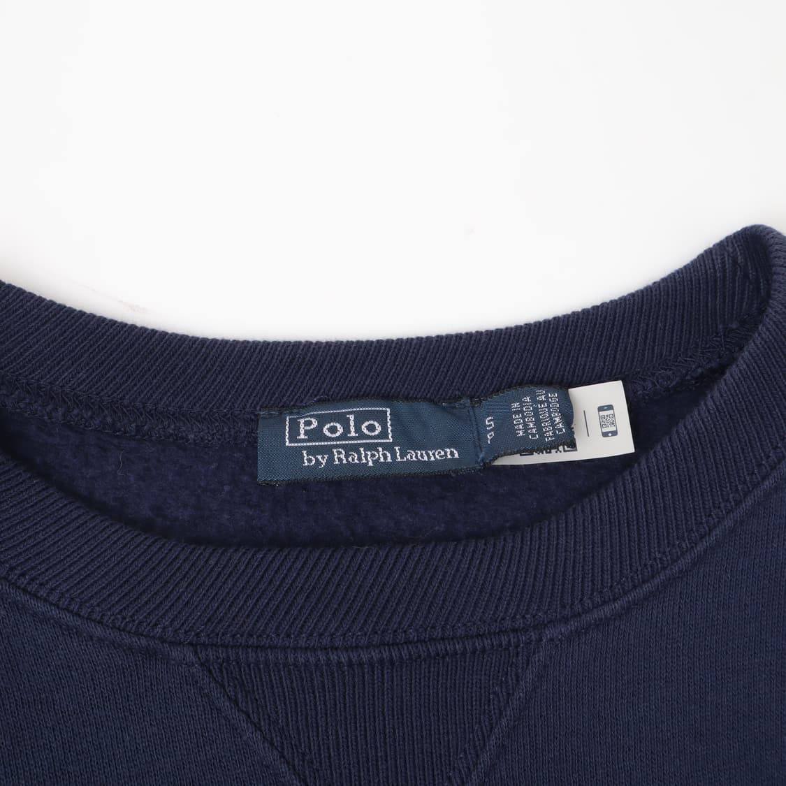 폴로 랄프로렌 신형 QR 네이비 크루넥 스웻셔츠 상품이미지8