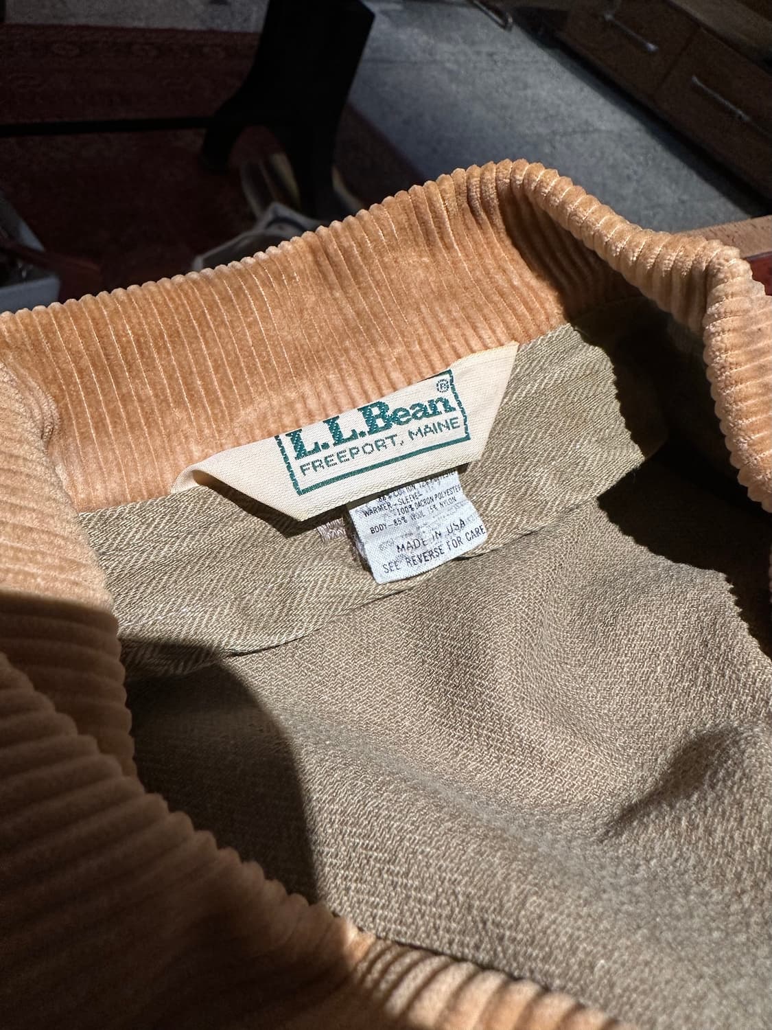80s USA LL Bean 빈티지 엘엘빈 HBT 헌팅 자켓 상품이미지9