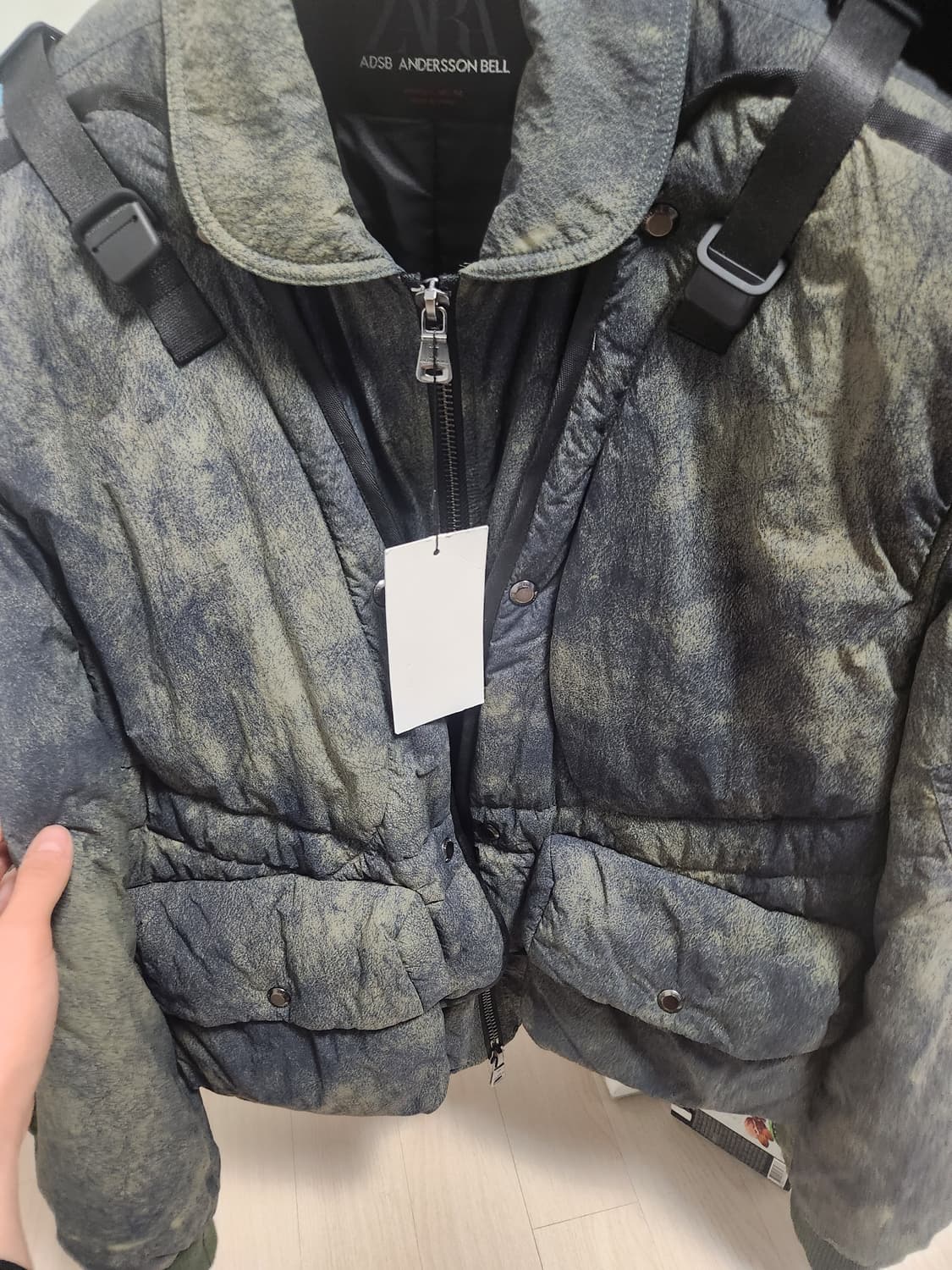 자라 앤더슨벨 퀼티드 베스트 봄버자켓 상품이미지2