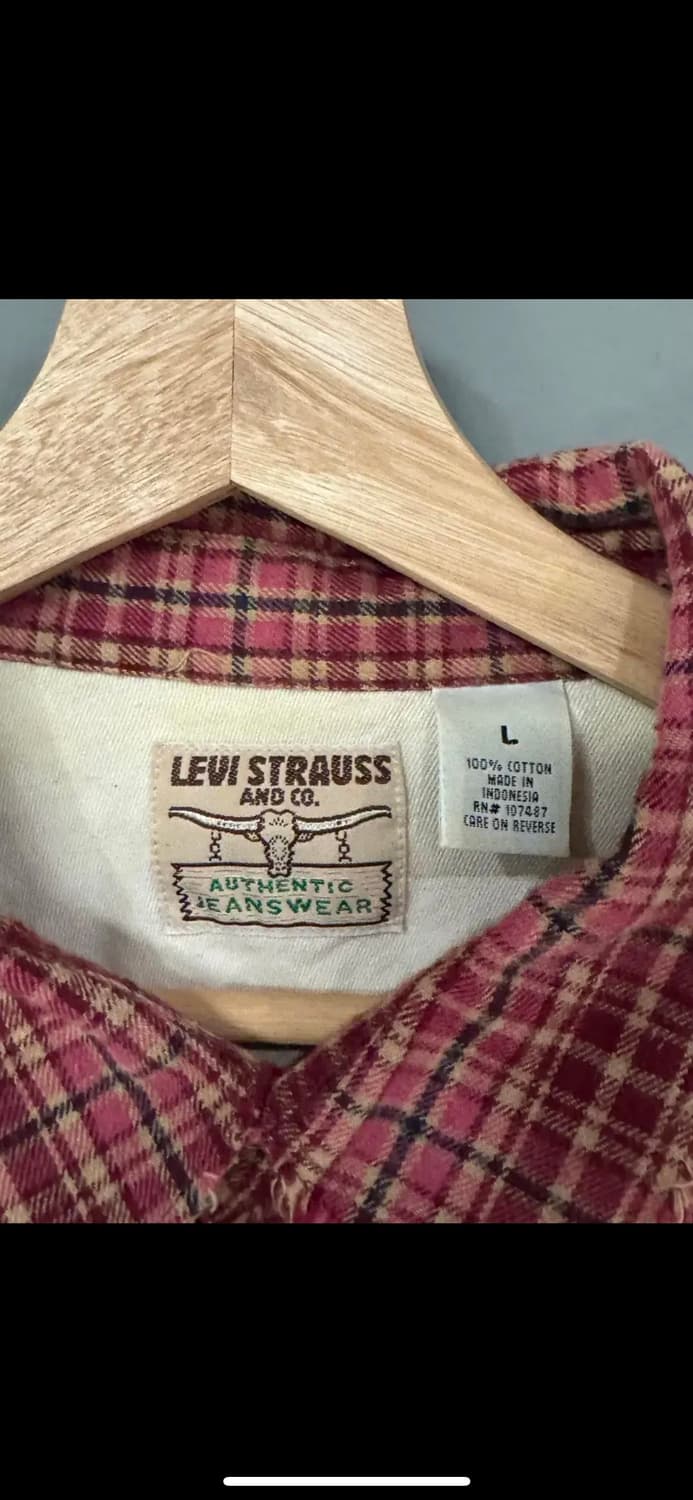 90s 리바이스 웨스턴 셔츠 levis lvc 비즈빔 언더커버 상품이미지3