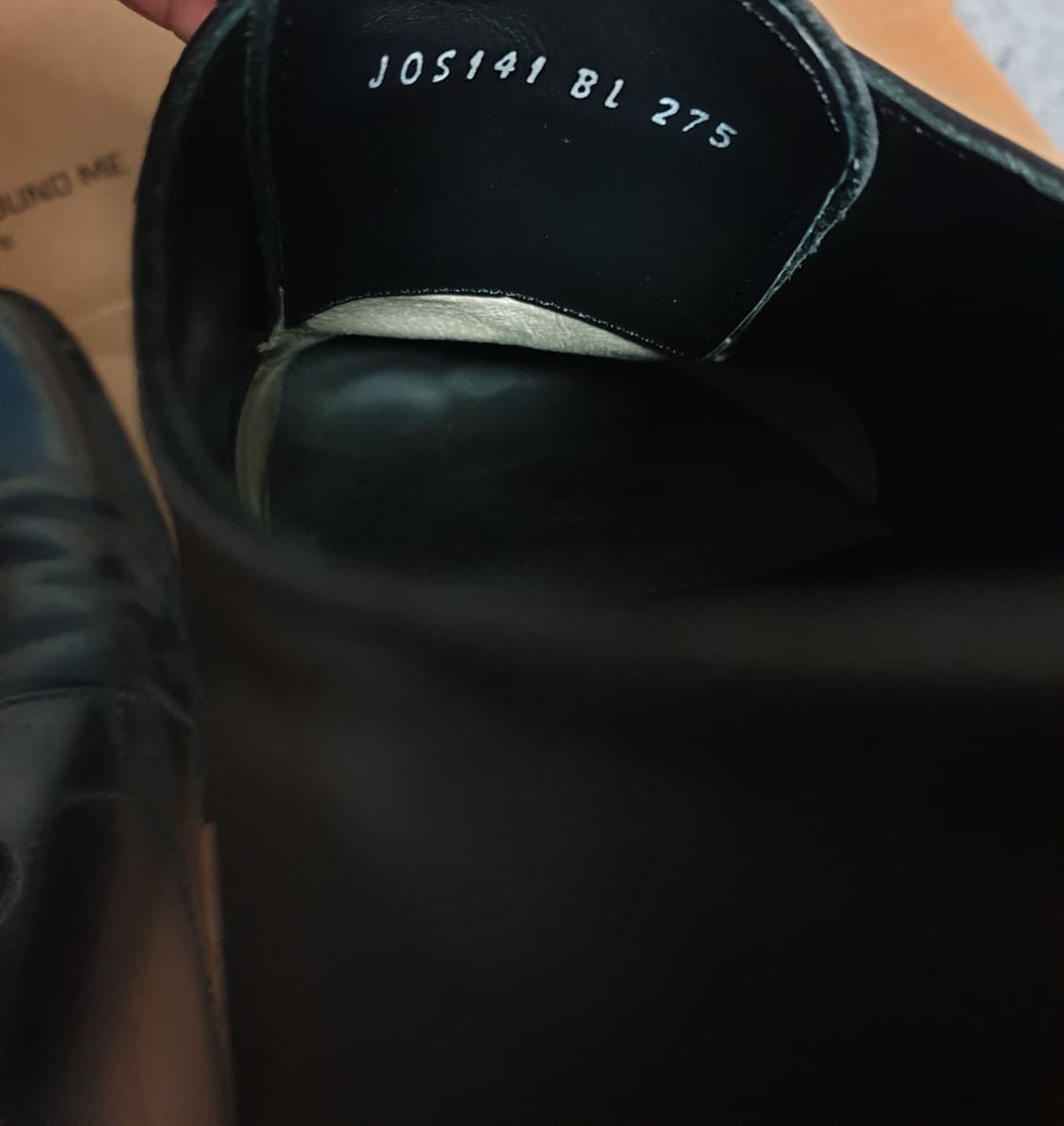 조셉트 폴 1117 스퀘어토 더비 블랙 (275) 상품이미지6