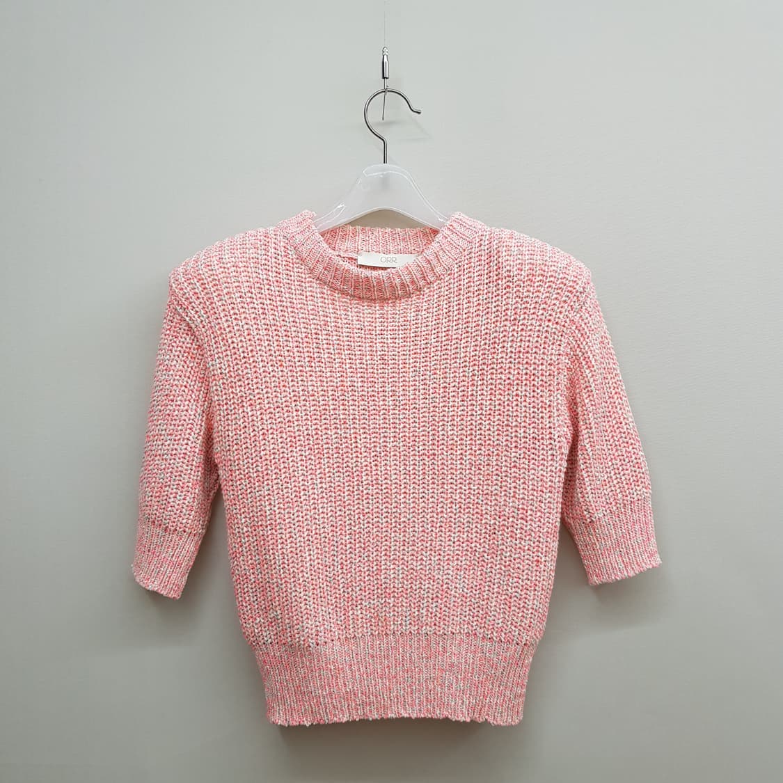 ORR 오르 멀티 컬러 믹스 코튼 니트 S사이즈 상품이미지1