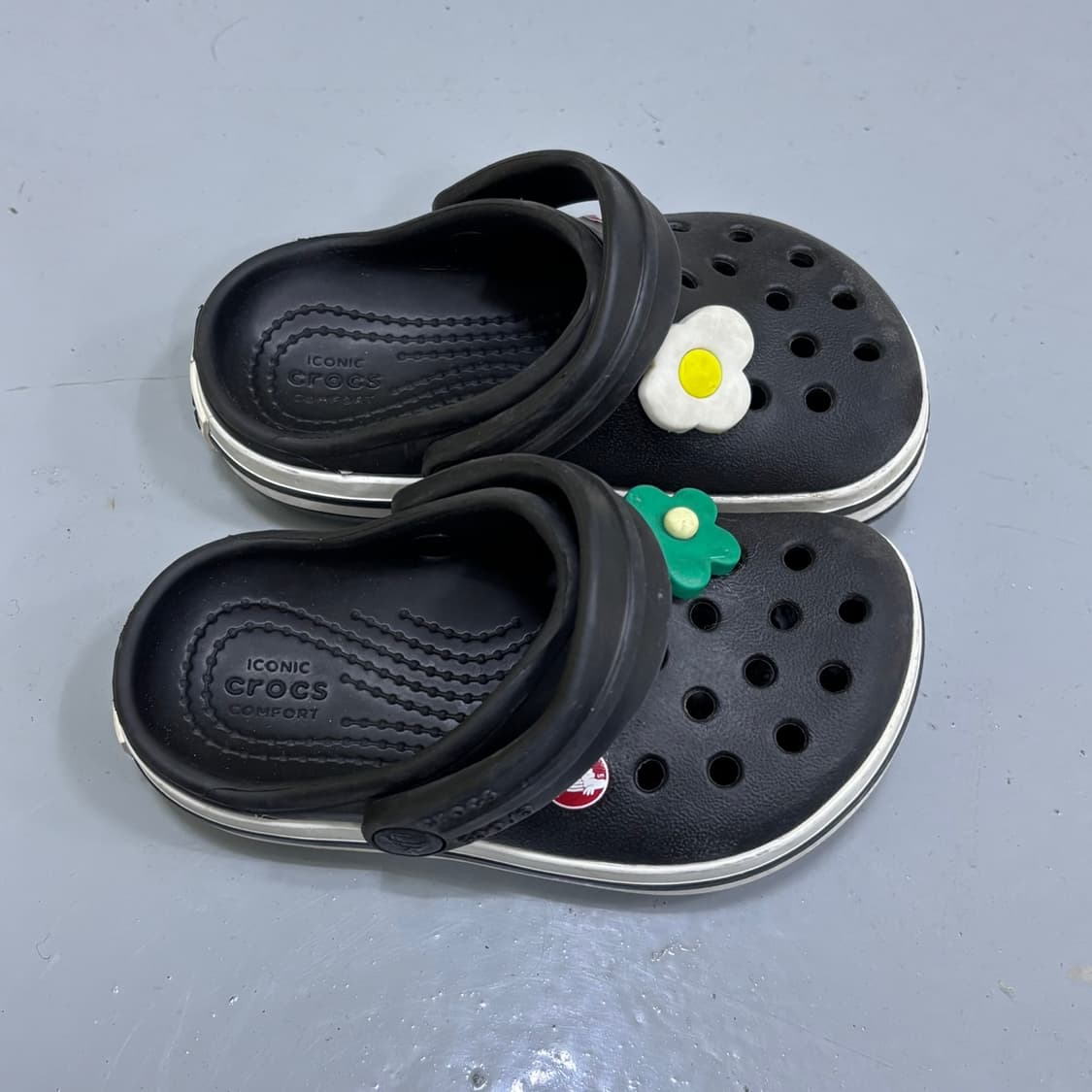 실측확인 크록스 키즈 클로그 0406E 상품이미지2