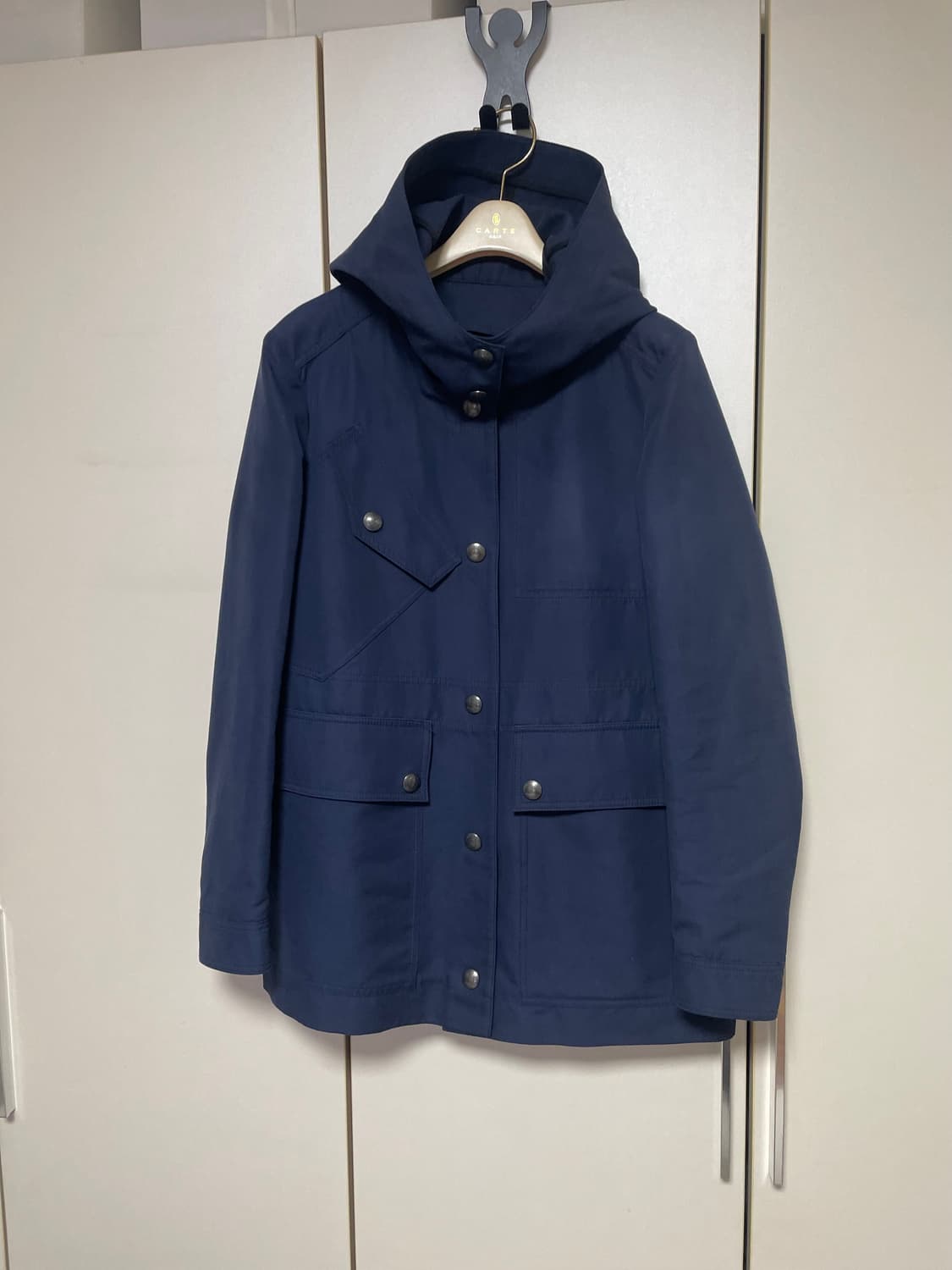 Belstaff 벨스타프 여성 네이비 후드 자켓 38 (55) 상품이미지1