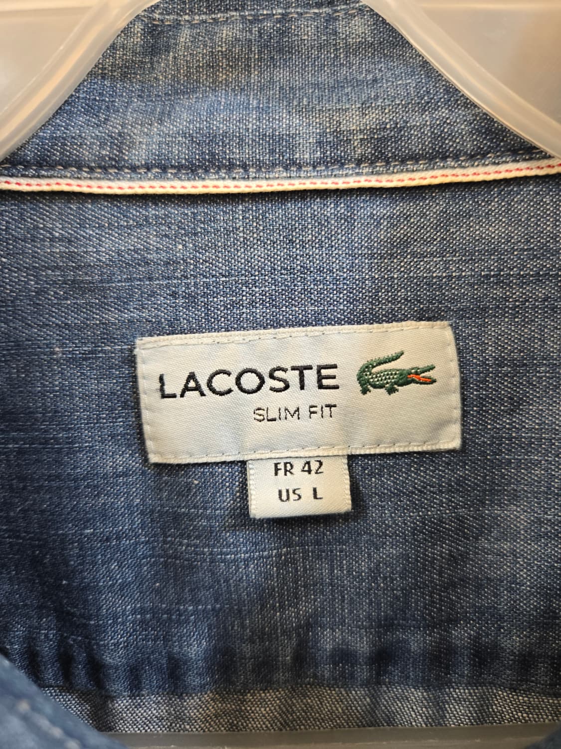 라코스테 데님셔츠 상품이미지2