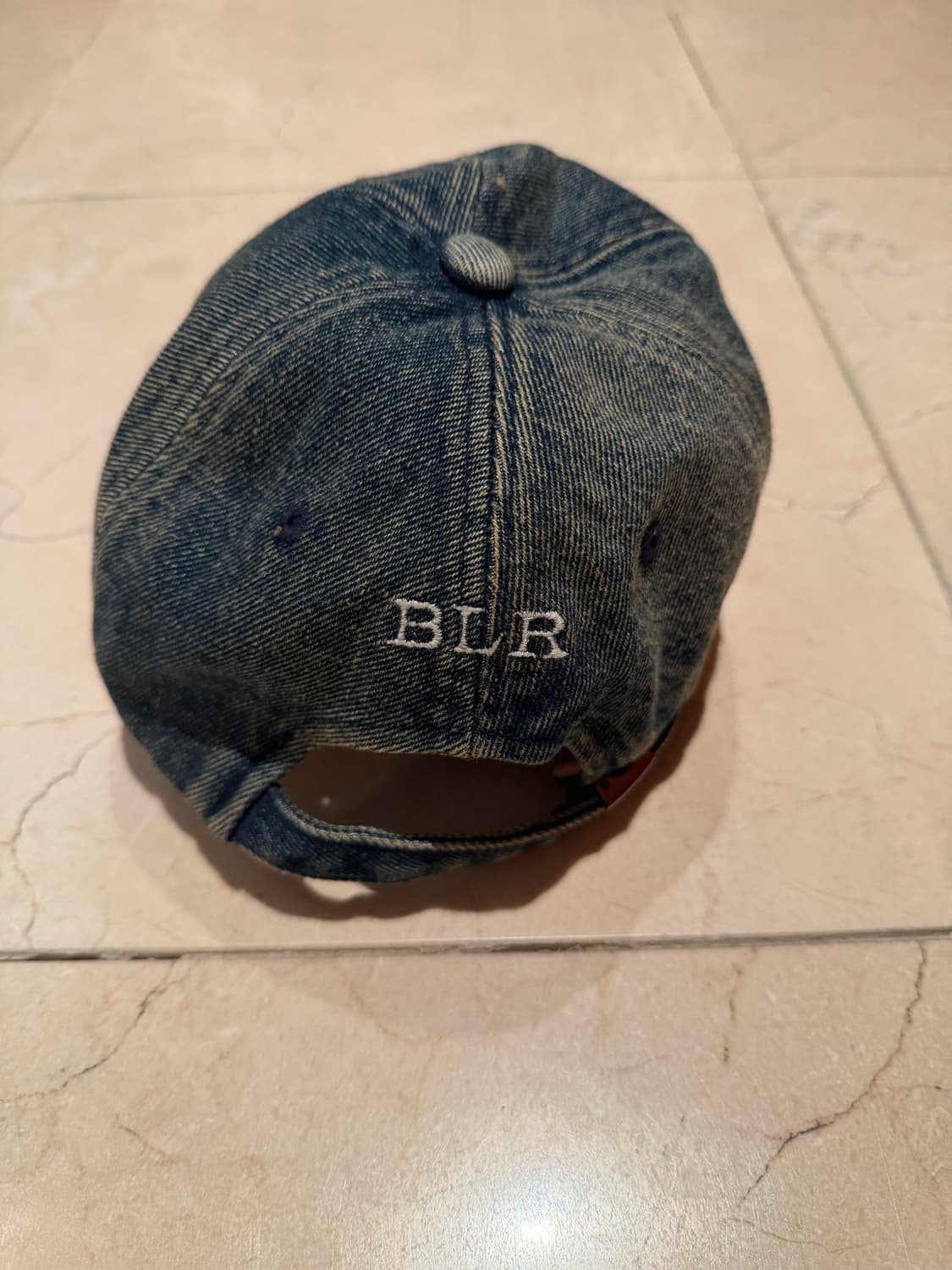 BLR 블러 데님 찢청 볼캡 상품이미지3