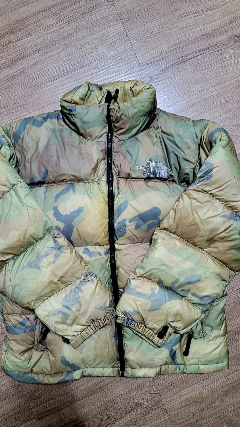 노스페이스 눕시 카모 센터로고 일본판 상품이미지1