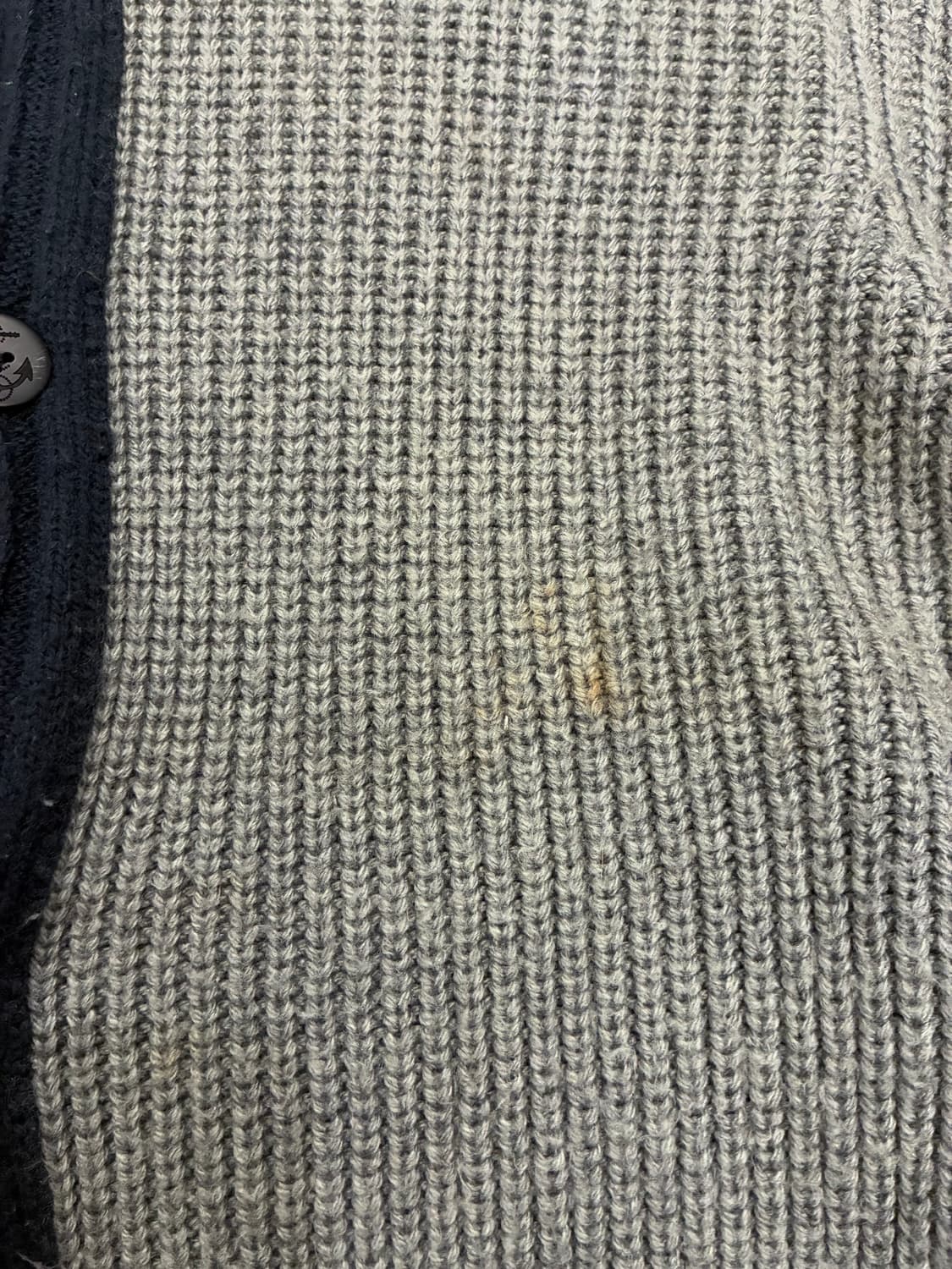 XL)Ikka 빈티지 여성 그레이 니트 가디건 상품이미지6