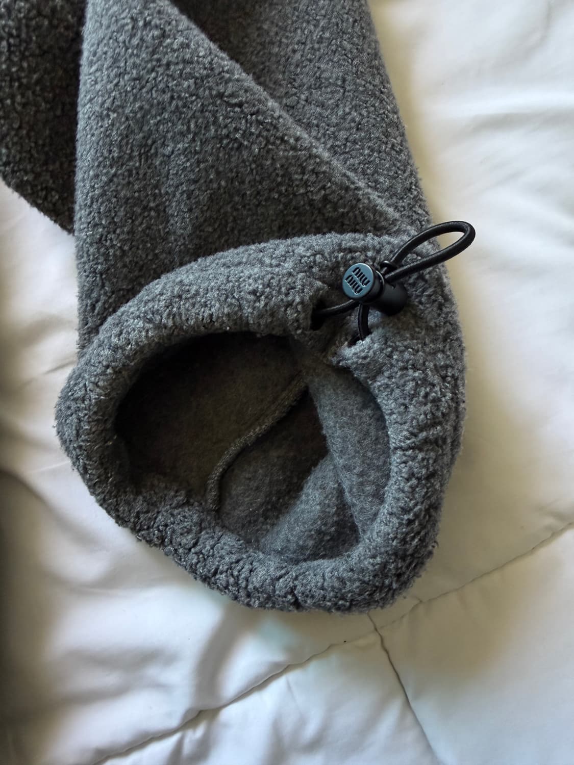 [M] 미우미우 플리스 자켓 그레이  상품이미지8