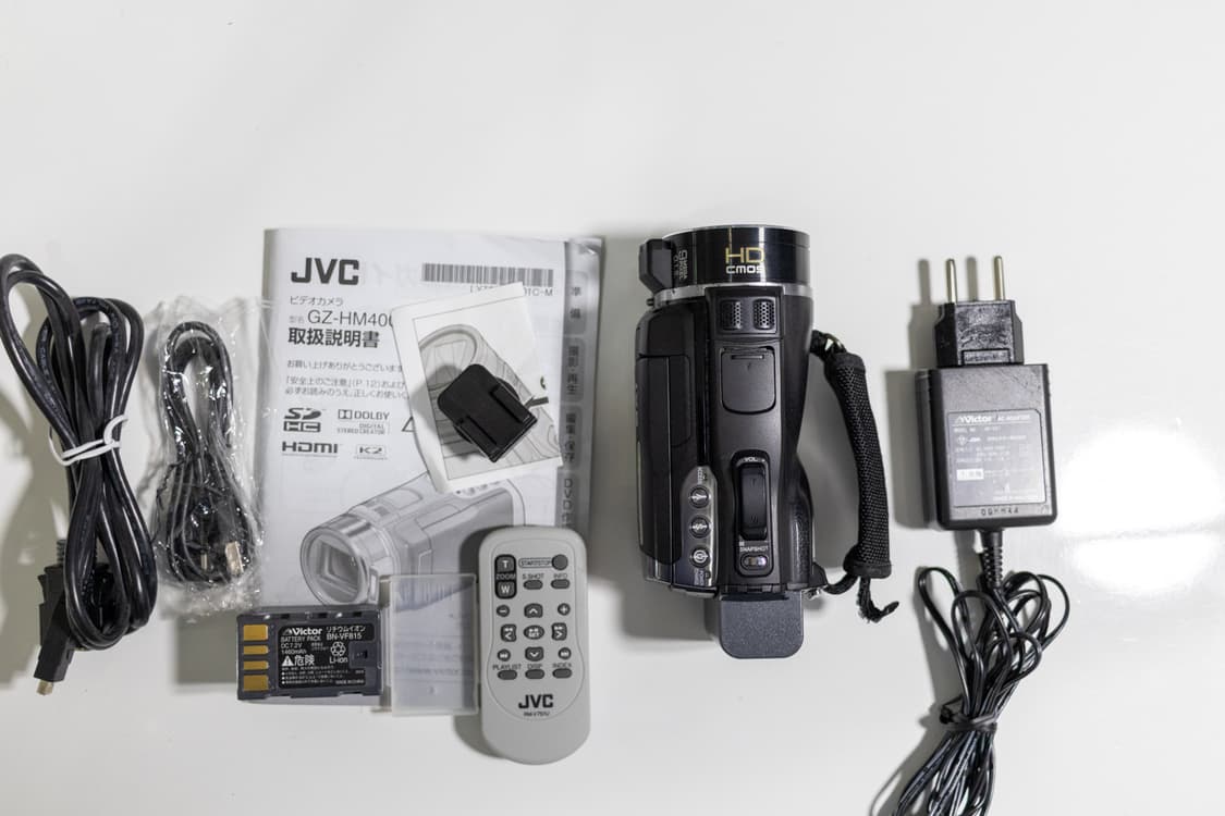 JVC GZ-HM400 / 빈티지 디지털 캠코더 상품이미지9