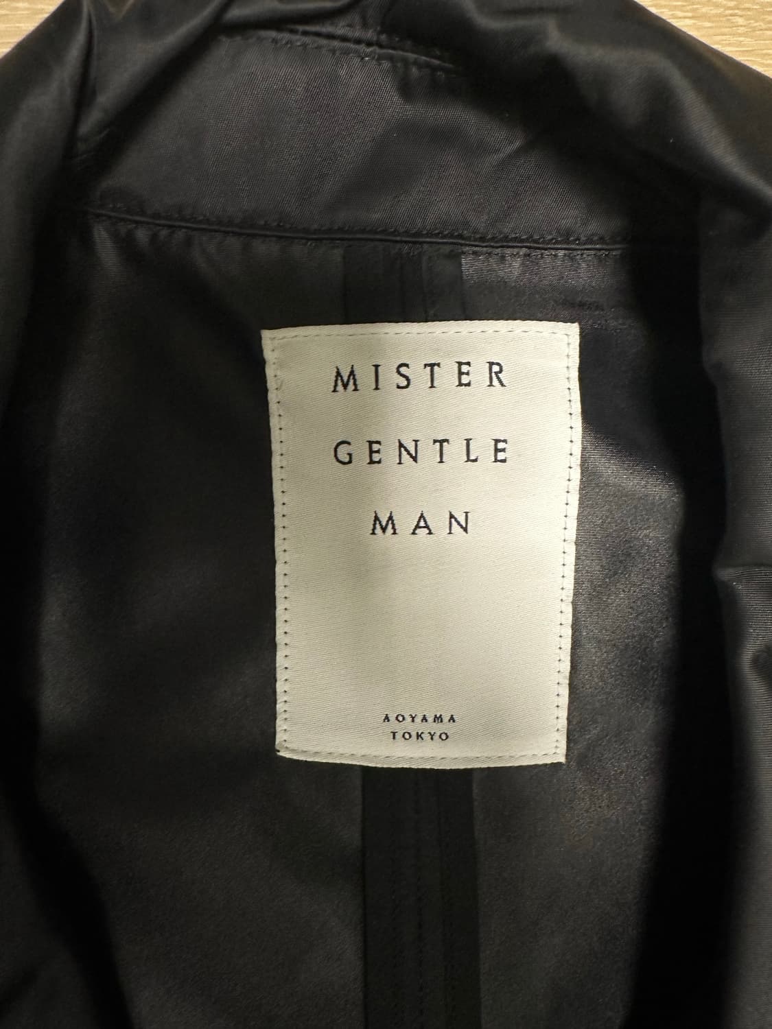 미스터 젠틀맨 블랙 트렌치 코트 XL  상품이미지5