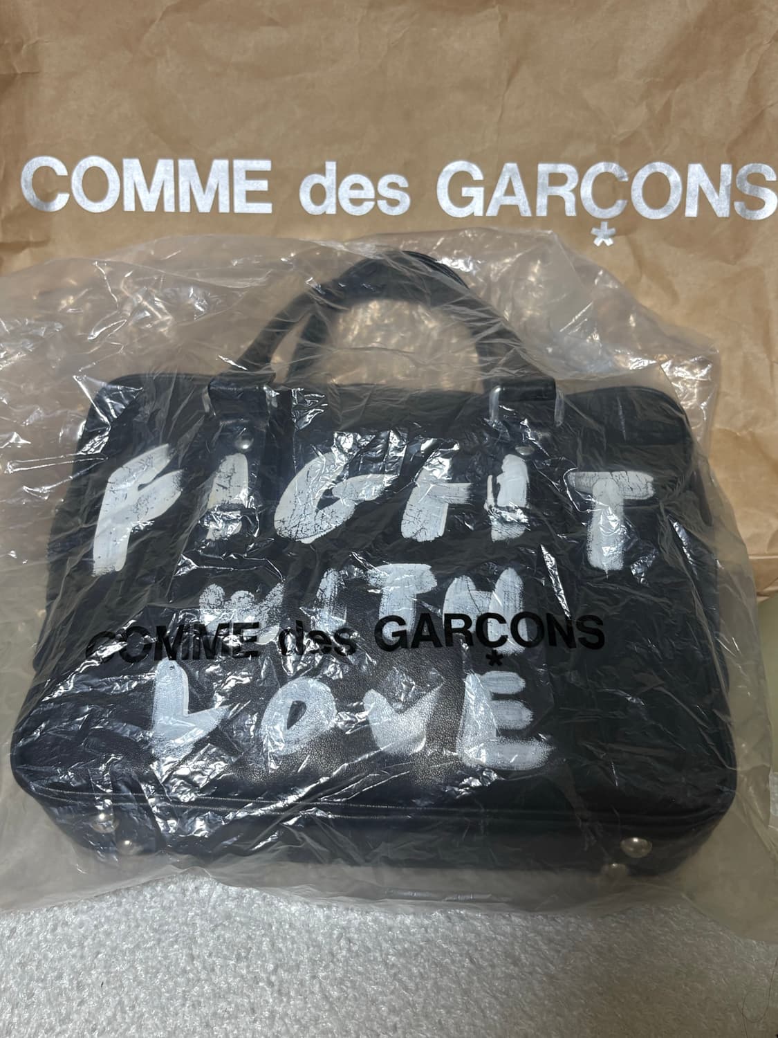 COMME des GARCONS GIRL  핸드 페인트백 (교토 꼼데 ) 상품이미지5