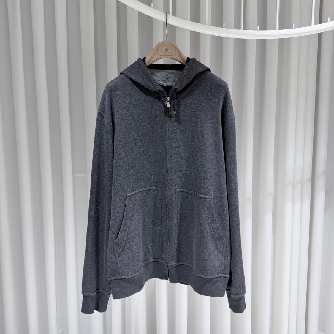 (A+/XXL,XL) / 브루넬로 쿠치넬리 코튼 나일론 그레이 셋업 상품이미지2