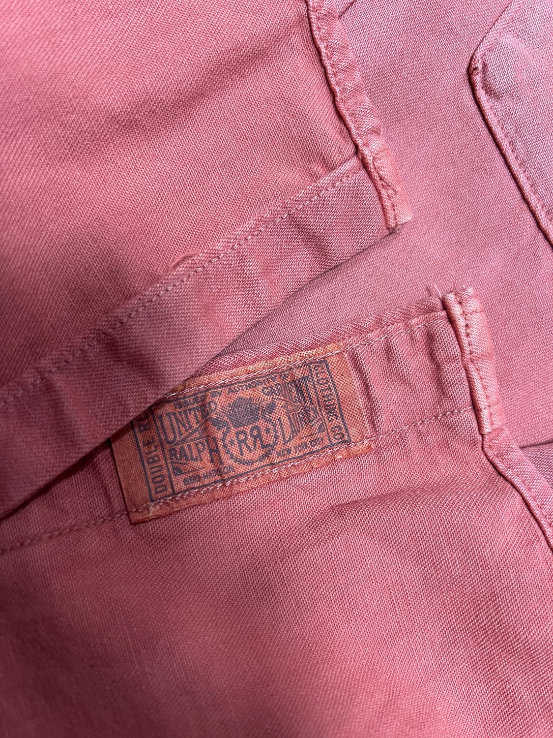 택포19) RRL 더블알엘 24ss 가먼트 다이 트윌 워크셔츠 M 상품이미지6