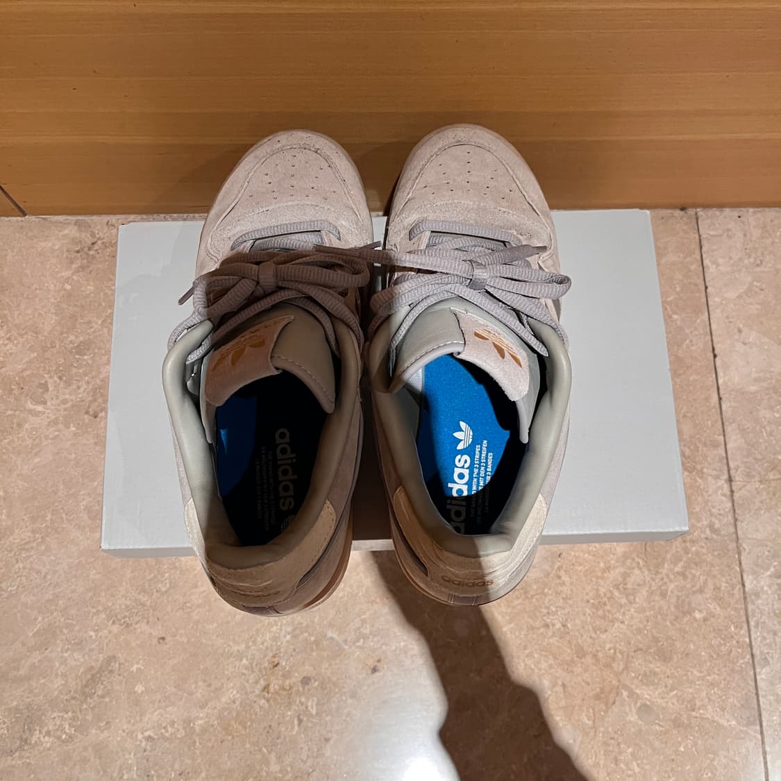 **아디다스 라이벌리 로우 86 세서미 솔리드 그레이 신발 상품이미지4