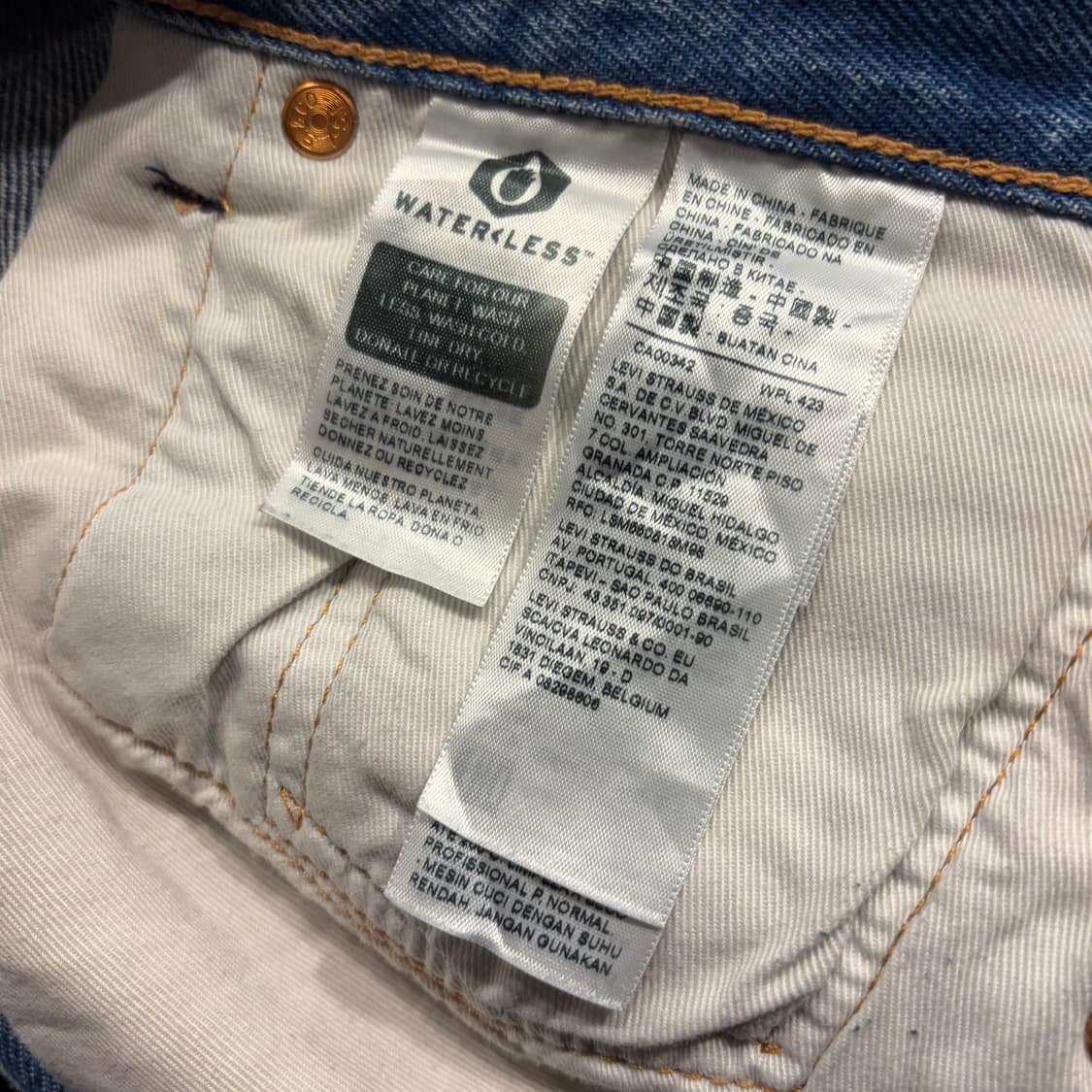 [36x32] 리바이스 501 프리미엄 데님 청바지 팬츠 C754 상품이미지7