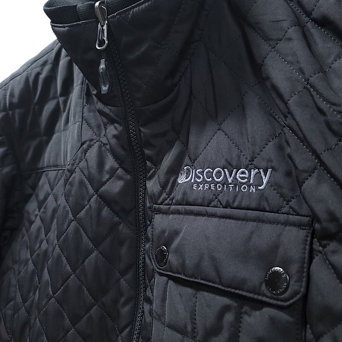 [95] 디스커버리 익스페디션 블랙 퀼팅 블루종 자켓 상품이미지5