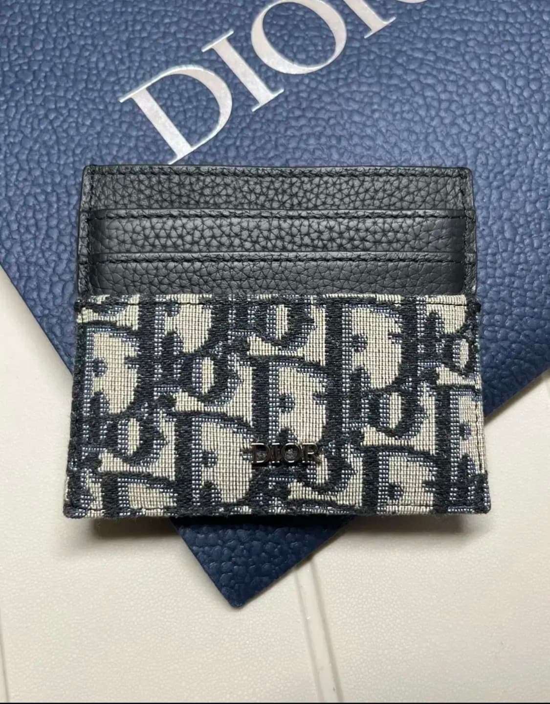 [정품/OS] 디올 오블리크 카드지갑  상품이미지1