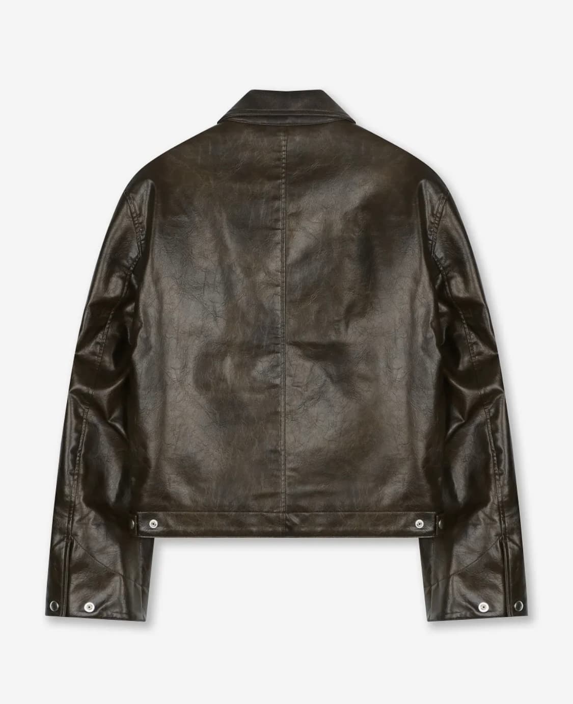 비슬로우 레더자켓 L 브라운 상품이미지2