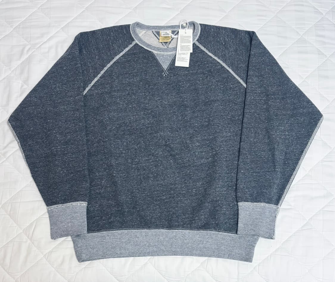 (3) 카키스 크루넥 맨투맨 페퍼&솔트 상품이미지1