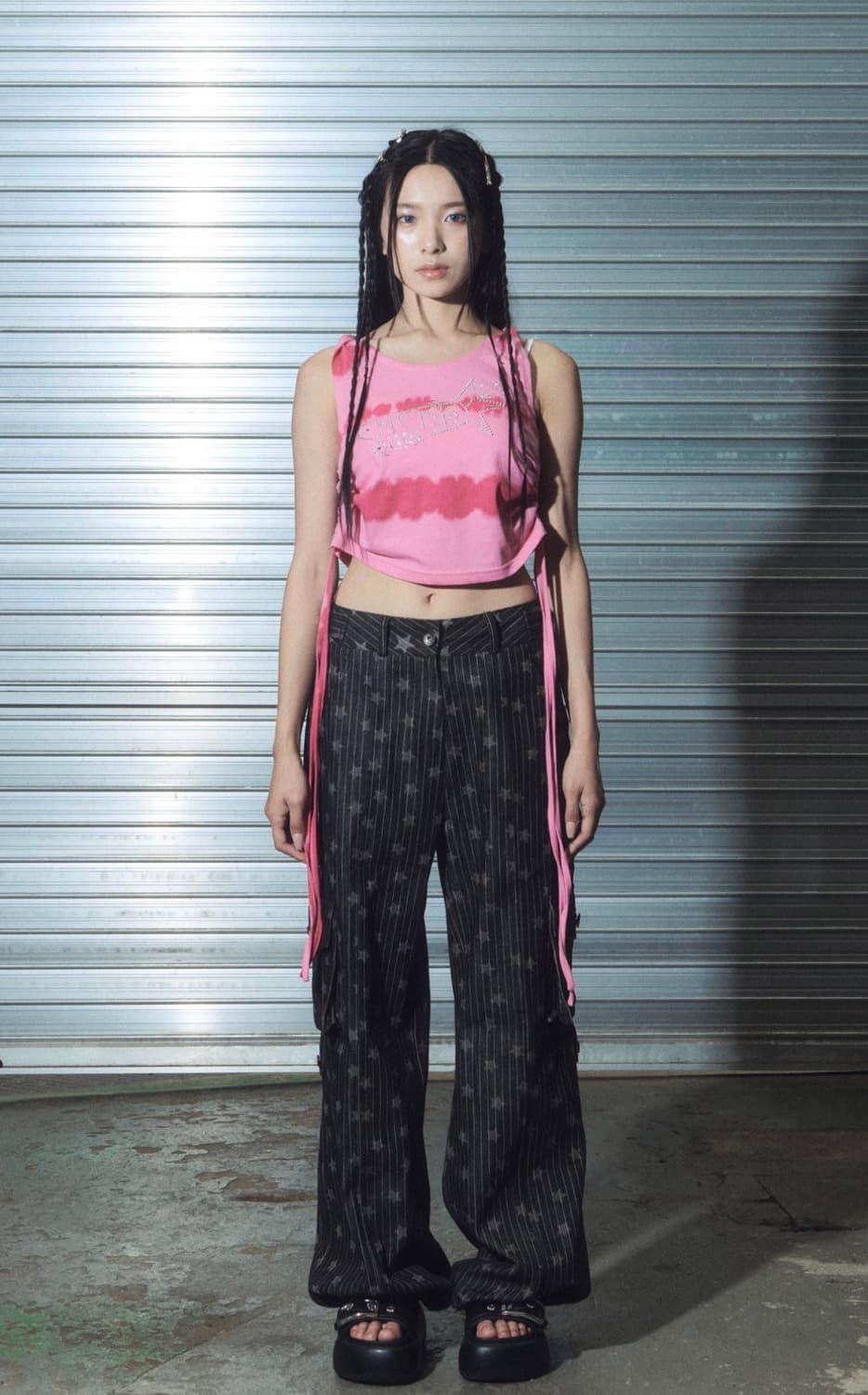 체리퀴리 카고팬츠 (아이브, 엔믹스착용) 상품이미지1