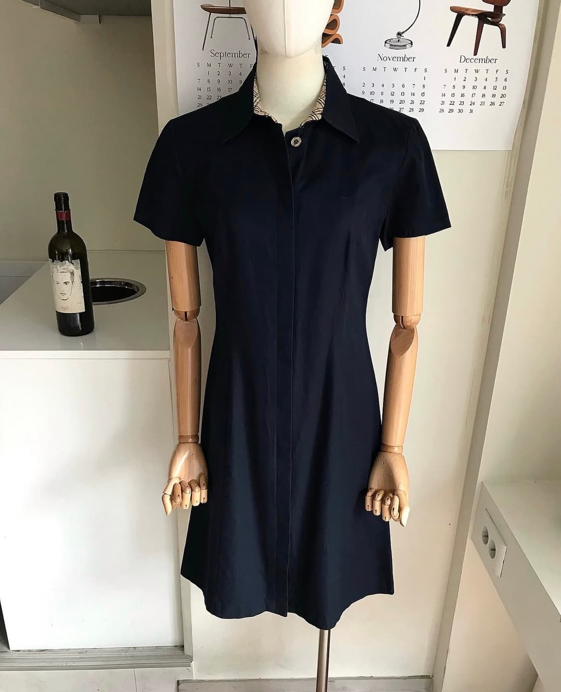 버버리 로고 미니멀 원피스 상품이미지1