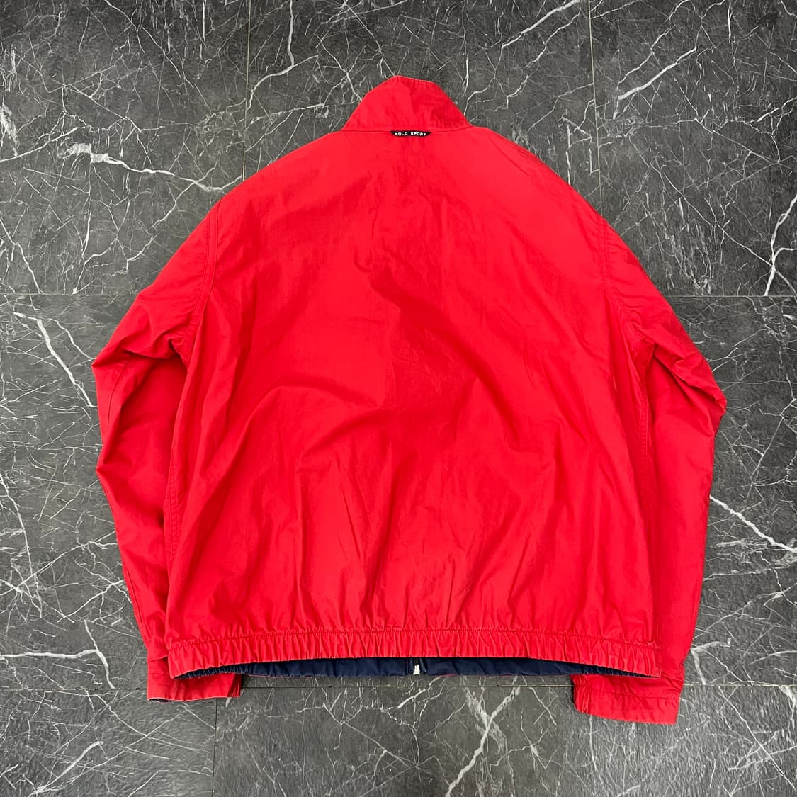 폴로랄프로렌 90s 스포츠 리버시블 블루종 자켓 상품이미지4