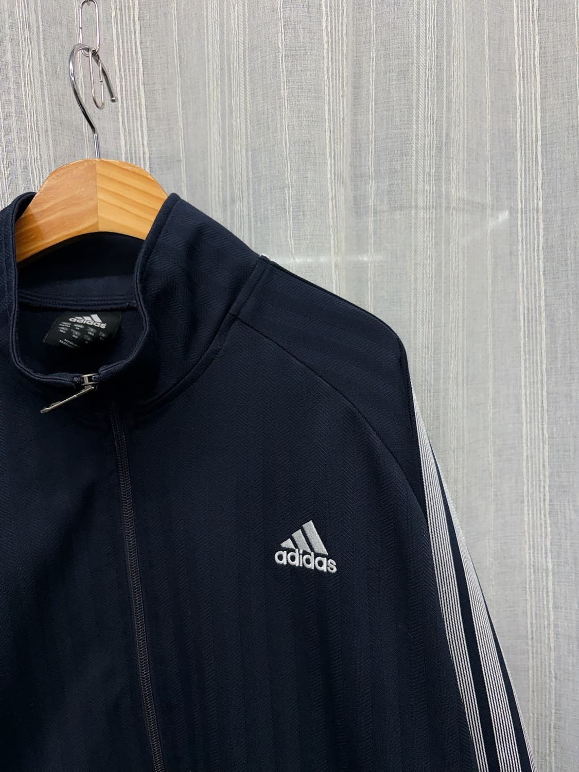 00s 아디다스 제페니즈 트랙탑 오버핏 집업 져지 Size: M 실측 X 상품이미지4