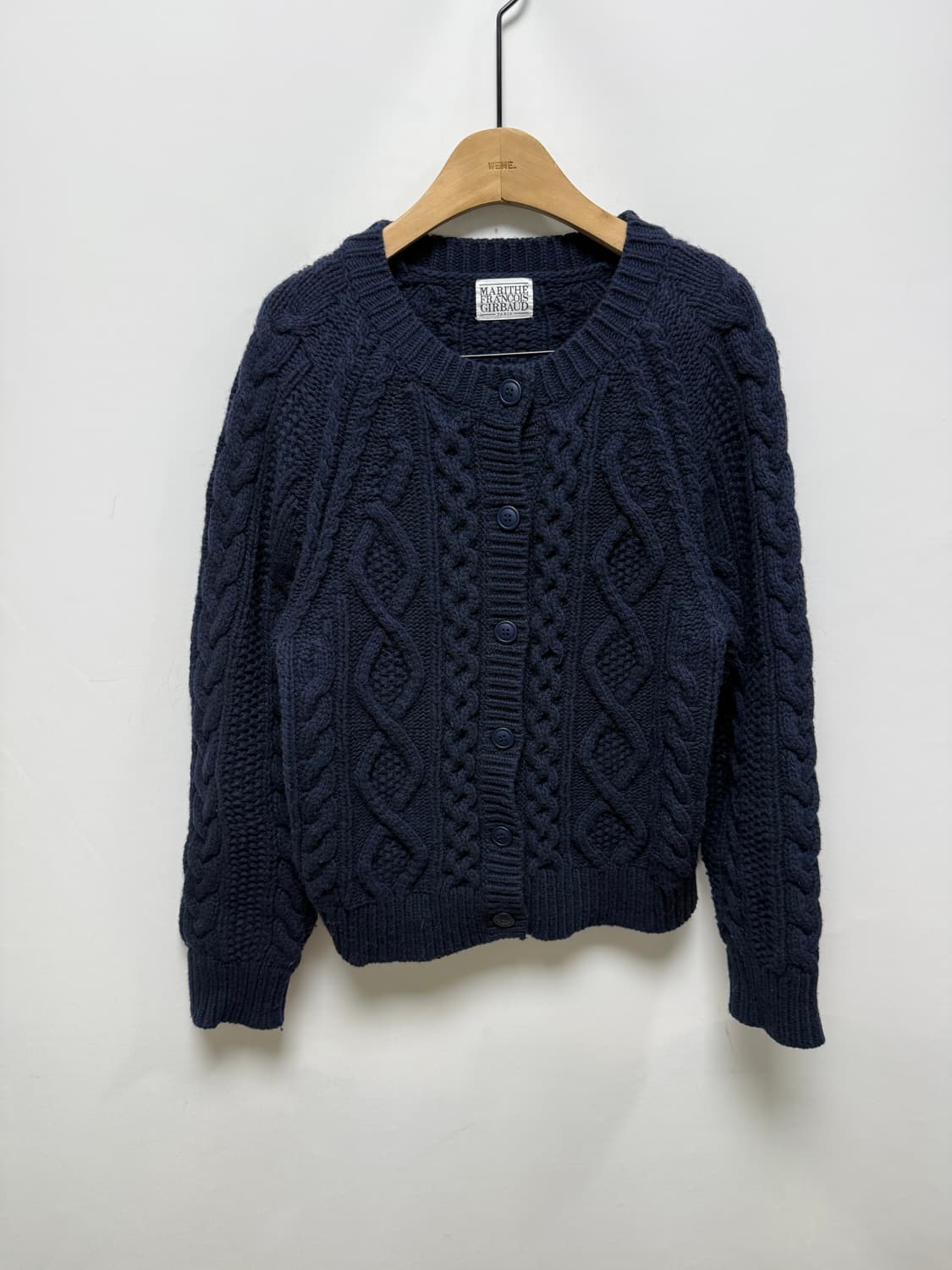 마리떼 케이블 니트 가디건 상품이미지1