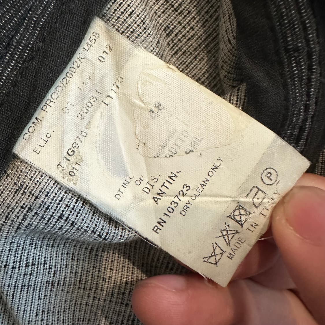 00s 엠포리오 아르마니 테일러드 자켓 상품이미지7