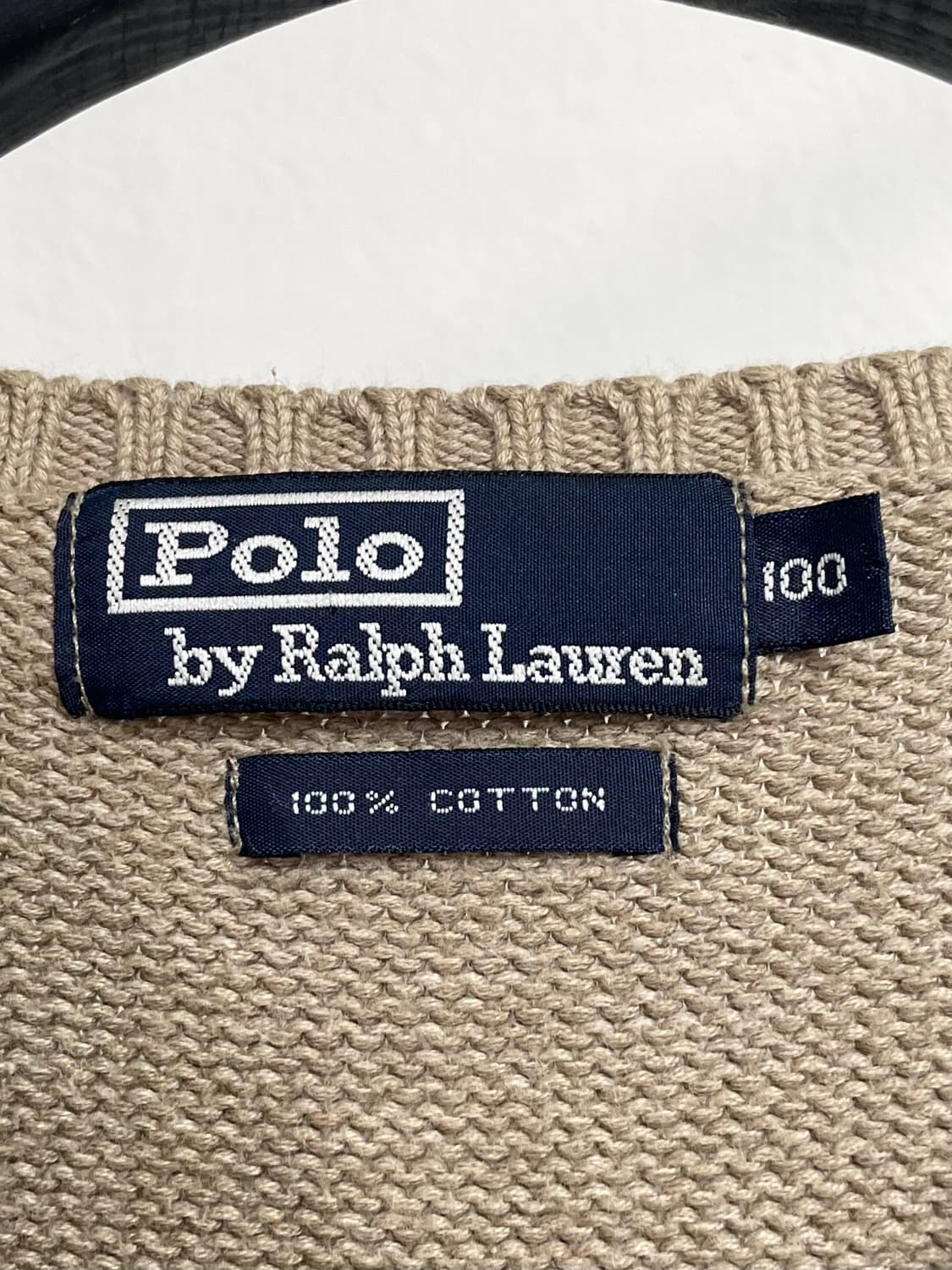 폴로 랄프로렌 코튼 니트 조끼 (on.538) 상품이미지4