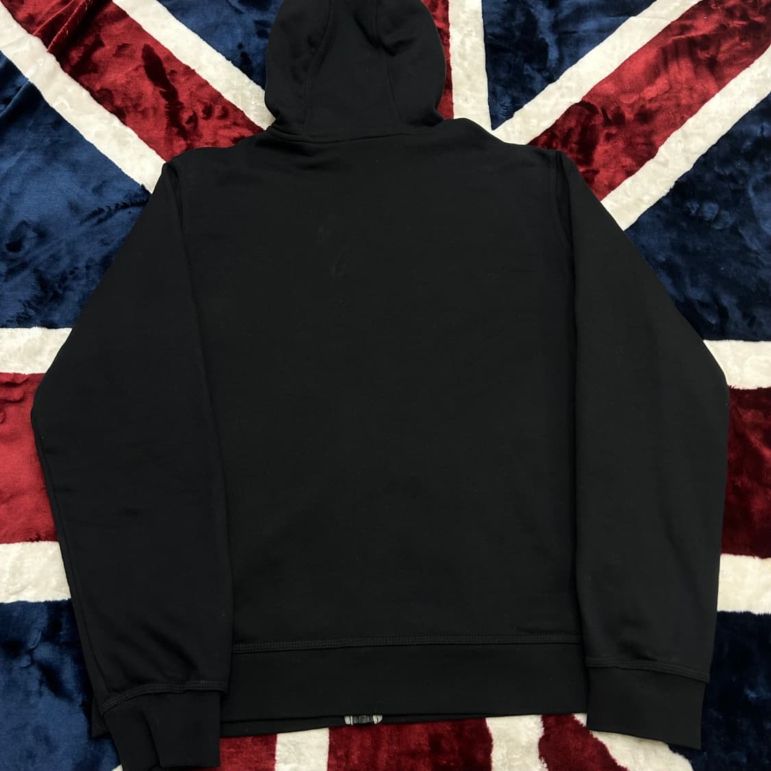 [실측XL]나이키 스우시 후드집업/기모/블랙 상품이미지5