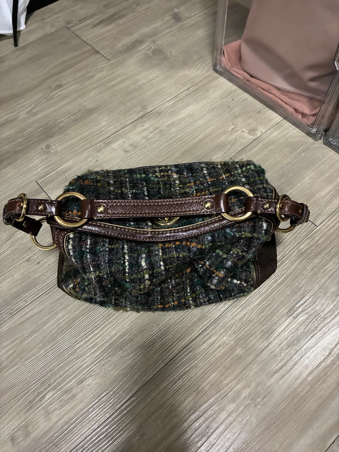 코치 트위드 토트백 상품이미지3