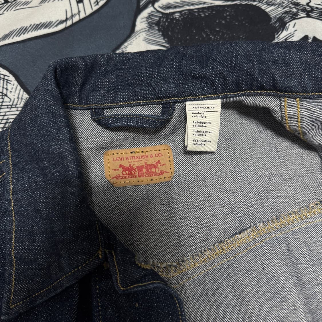 리바이스 데님 트러커 자켓 XS사이즈  상품이미지4